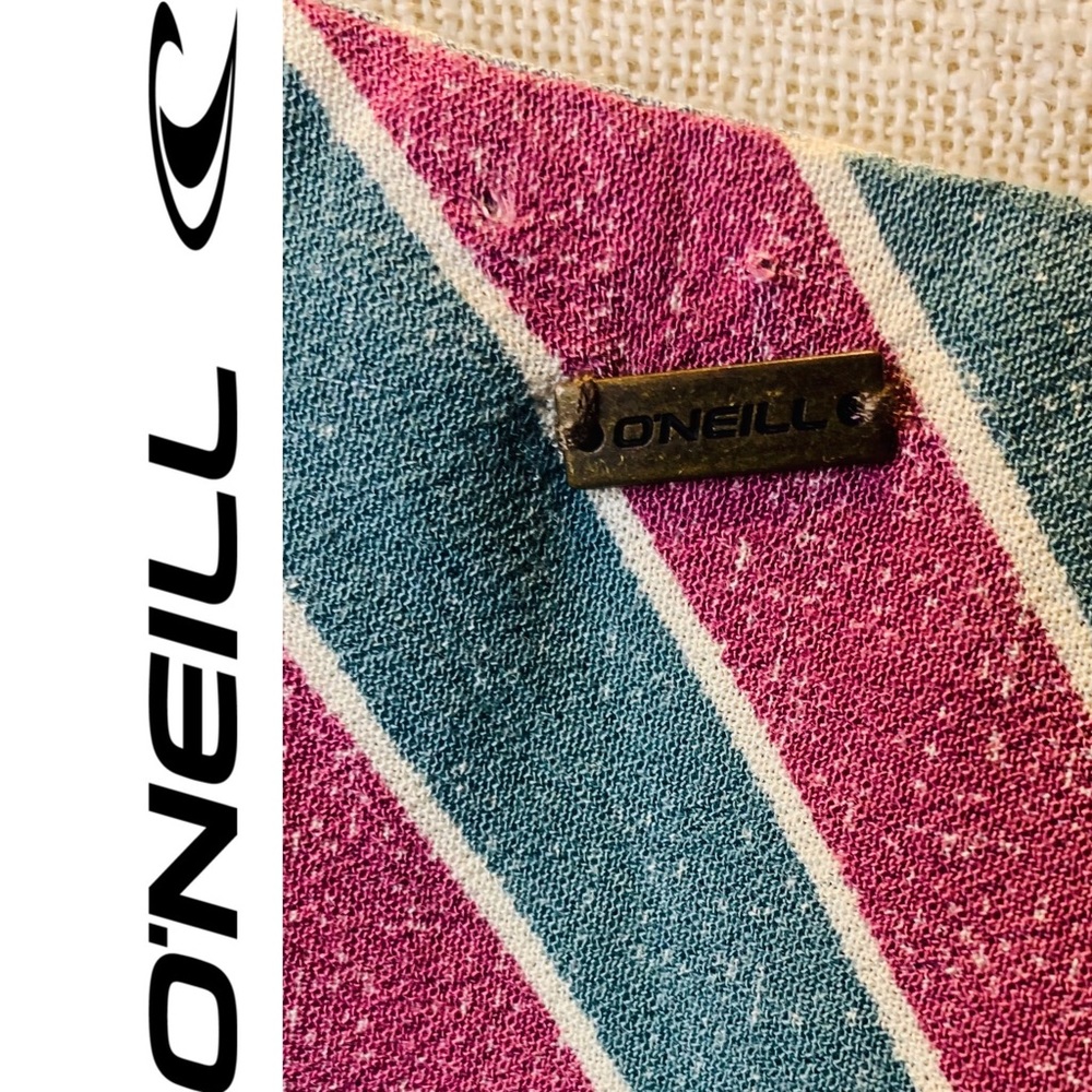 🔥SOLD🔥 O’NEILL NWOT Striped Tank Top with Adjustable Straps Size Small - Picture 9 of 9